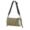 This year's popular cylinder bag 2025 new women's bag matte texture shoulder bag retro wide shoulder strap messenger bag