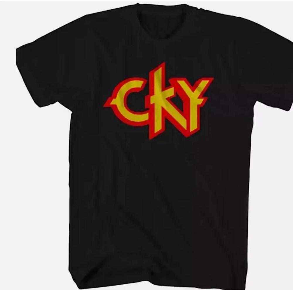 Футболка унисекс с коротким рукавом CKY Band Black Rock Music S-5XL