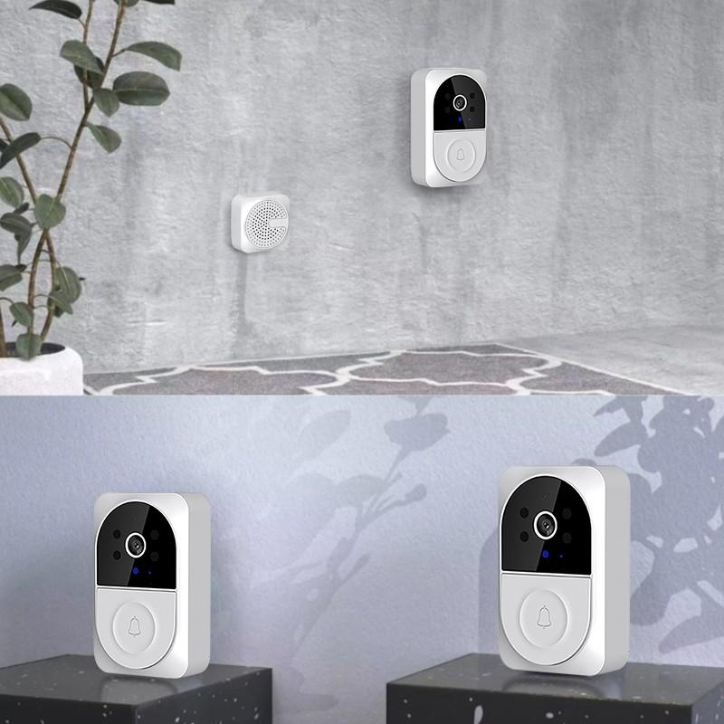 Умный беспроводной Wi-Fi видео дверной звонок телефон дверное кольцо домофон камера безопасности звонок