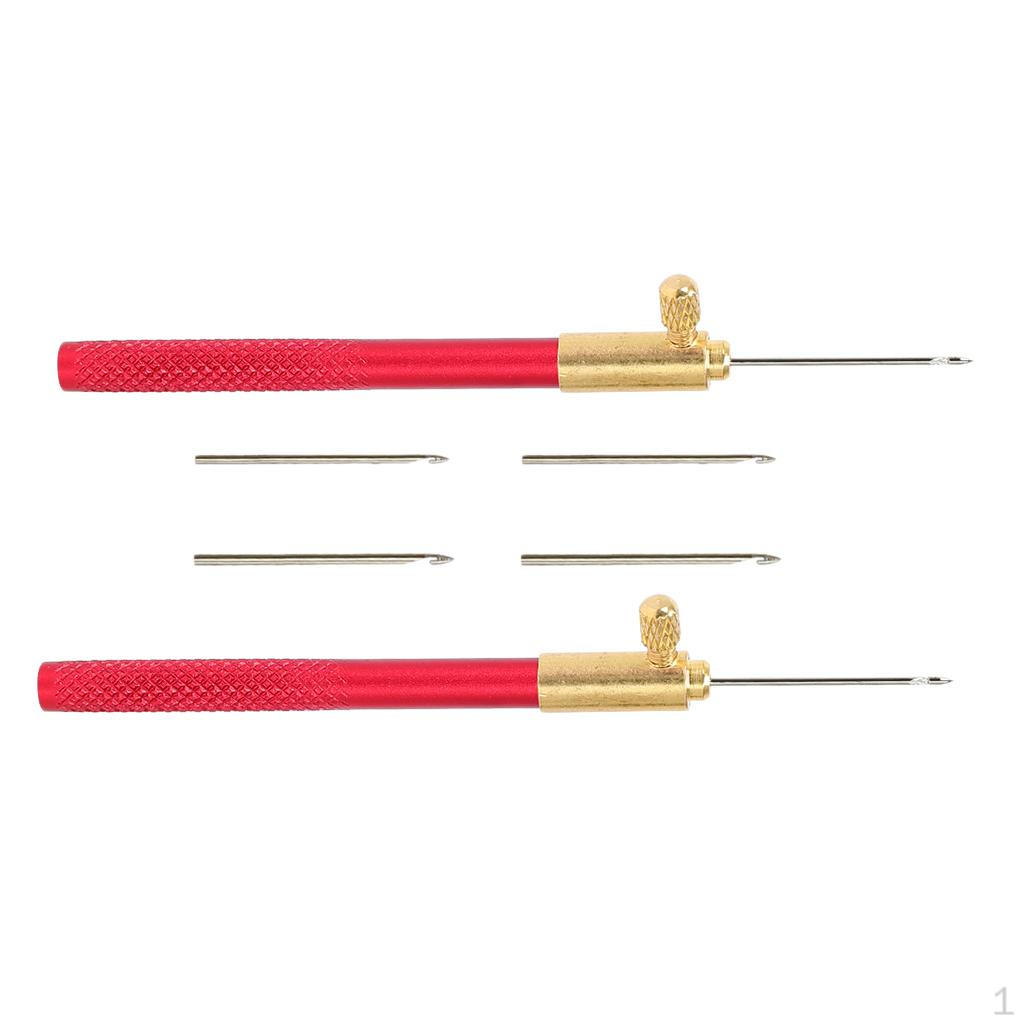 Нескользящий крючок для французской вышивки и вязания крючком с 3 наборами для бисероплетения своими руками