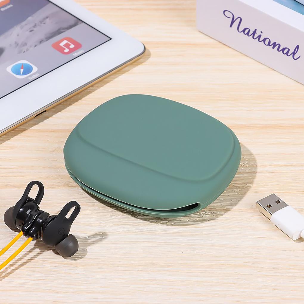 Ящик для хранения наушников, силиконовый кабель для наушников, U-диск, органайзер, милый кошелек для монет, сумка для дома, путешествий, командировки