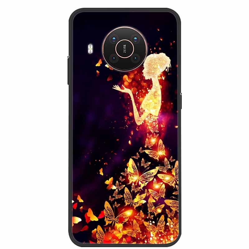 Для Nokia X20 X10 Чехол Модный Мягкий ТПУ Силиконовый Чехол для Телефона Для Nokia G50 X100 5G Задняя Крышка Funda Coque NokiaX20 X 10 G50 5G
