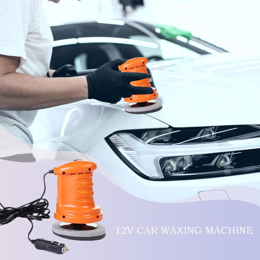 Car Buffer Polisher 12V Automotive Polisher Body Buffer Automotive Care Accessories For Motorcycle Furniture Wood Restoration