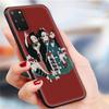 Чехлы для телефонов Demon Slayer Kimetsu No Yaiba для Samsung Galaxy S10 S20 FE S20 Ultra 5G S8 S9 Plus S10 Lite S20 + S7 Мягкий корпус из ТПУ