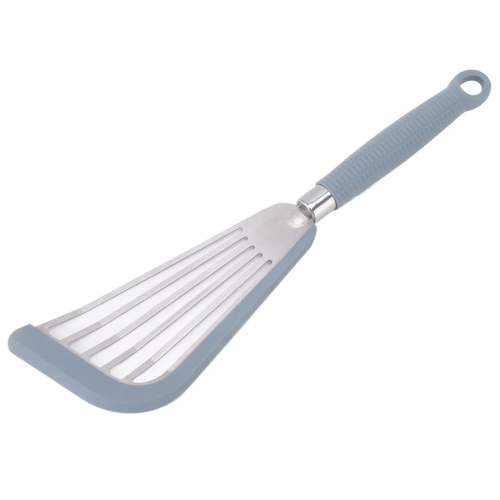Silicone Fish Spatula Stainless Steel Slot Nonstick Coating Spatula for Frying Beefstk Egg