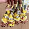 Minions Winter Keychain Cute Cartoon Charms For Backpacks And Gifts**