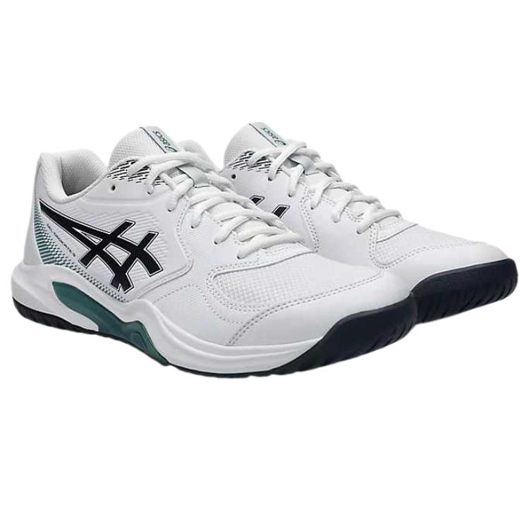 Asics Синтетическая кожа Гель-Посвященные 9 Шнуровка Круглый носок Амортизация Низкие теннисные туфли Мужские кроссовки 1041A543-101