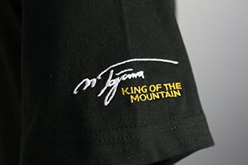 MONSTER SPORT Футболка черная с вышивкой и коротким рукавом S ZWS26KS