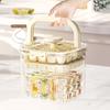 Portable Ice Cube Maker with Lid and Ice Shovel Reusable Ice Tray Food-Grade Safe Storage Container for Home RV Outdoor BBQ Pool Party Camping