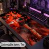 Large Mouse PadCristiano Ronaldo Custom Name Text Personalized Desk Mat Non Slip Gaming Pad