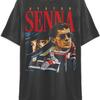 90s Racing Ayrton Senna Retro Vintage Bootleg Unisex Classic T-Shirt