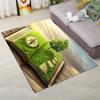 Цветочный пасторальный ковер с 3D принтом, домашний декор, коврики для входной двери, коврики для гостиной, ковры в спальне, детский ковер, коврик для ванной