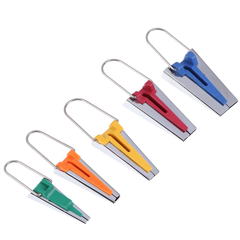 5 Size Fabric Bias Tape Maker Tool Sewing Quilting 6Mm 9Mm 12Mm 18Mm 25Mm Set