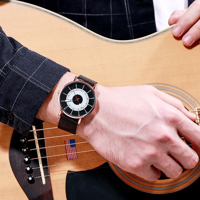 Новый дизайн, мужские кварцевые наручные часы, модные повседневные мужские часы, деловые часы для мужа, семьи, друга