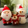 Santa Claus Doll Plush Toys Small Doll Doll Christmas Small Elk Pendant Christmas Gifts for Children