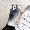 Светящийся чехол-песочница для iPhone 16 15 17 Pro Max, ночное свечение, блестящий, динамичный песок, жидкая задняя крышка, корпус, женский Coque