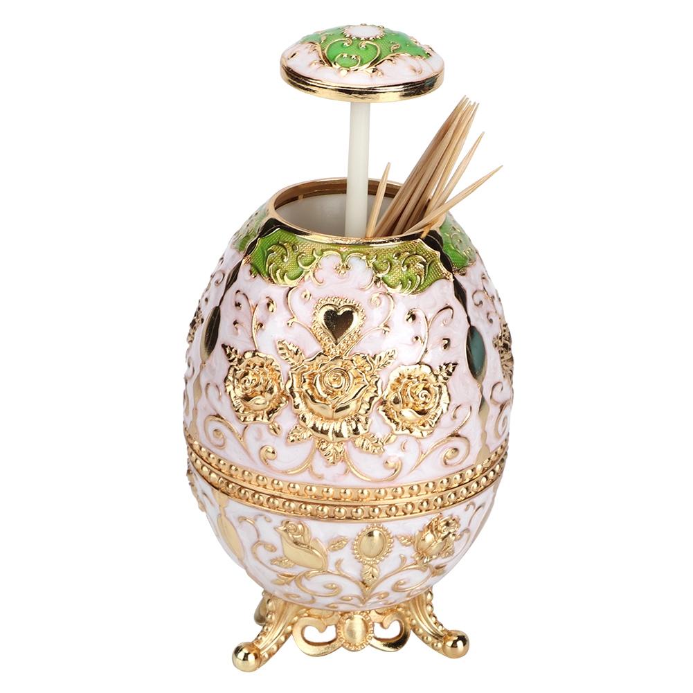 Автоматический вращающийся пресс держатель для зубочисток коробка диспенсер органайзер контейнер украшение для дома