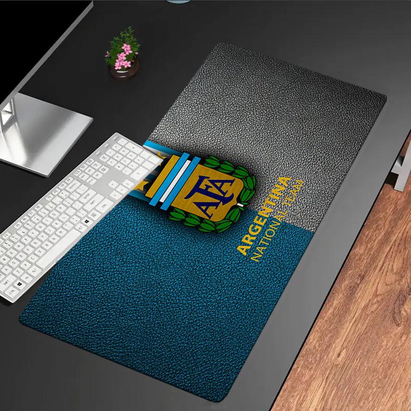 Argentina Football Crest Mouse pad Mouse pad, Gaming Mouse Pad, keyboard pad, Desk Decor for computer notebook Fan Gift Birthday Gift