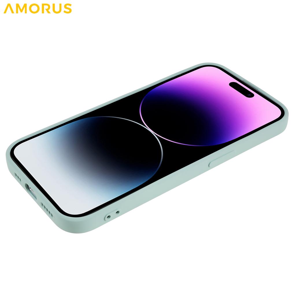 Для iPhone 15 Pro Max Чехол Точные вырезы Подкладка из ТПУ и волокна Ударопрочный Чехол для телефона