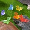 Cute Glow-in-the-dark Cute Lizard Micro Landscape Gardening Widget Cartoon DIY Material Resin Crafts DIY Accessories