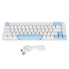 Mechanical Keyboard 68 Keys RGB Backlight Compact Wired Keyboard with Blue Switch for Windows for