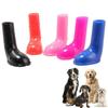 4 шт. Нескользящие дождевые ботинки для собак, водонепроницаемая защита лап питомца, удобные чехлы для ног, для улицы