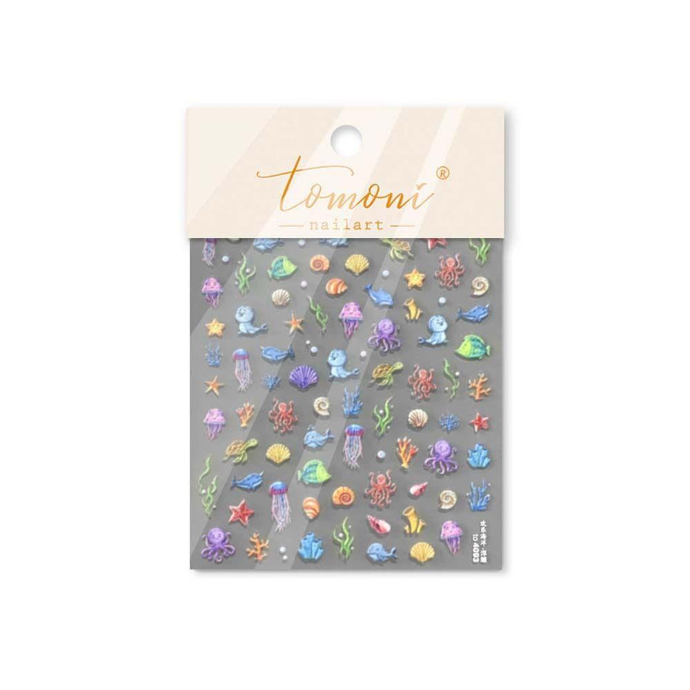 Conch Star Ocean Nail Decals Dolphin Ocean Nail Decorations Ocean Nail Stickers  Summer Beach