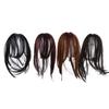 Headwear 3D Invisible Clip In Topper Synthetic Hair Air Bangs Fake Hair Bangs Wig Fringe Front Wigs