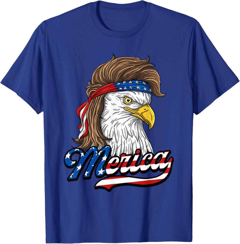 Merica Patriotic USA Eagle Of Freedom 4th of July Unisex T-Shirt