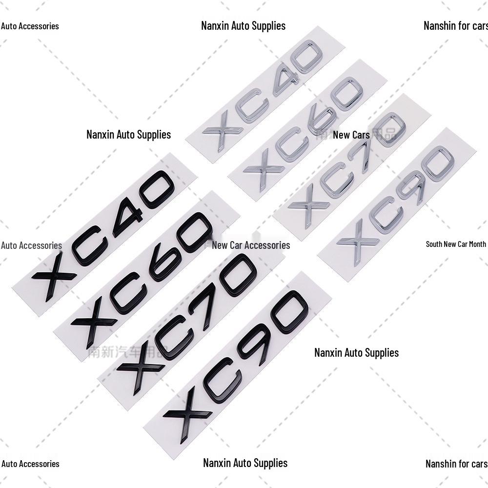 Эмблема багажника Volvo серии XC: Задняя наклейка на крышку багажника для XC60, XC90, XC40