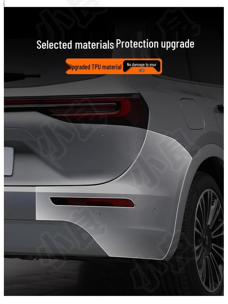 AITO M7 Pre-Cut Invisible TPU Protective Film for Front and Rear Bumpers