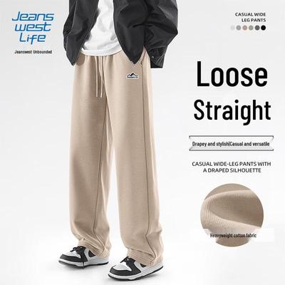 JEANSWEST LIFE Мужские повседневные брюки свободного прямого кроя