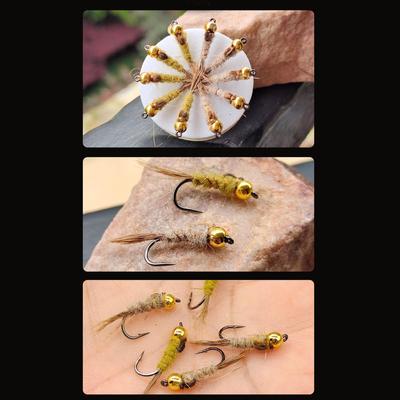 10 шт., рыболовные приманки, яркие портативные имитационные крючки, летающие для