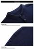 2026 Autumn Men's Solid Color Casual Knit Polo Sweater