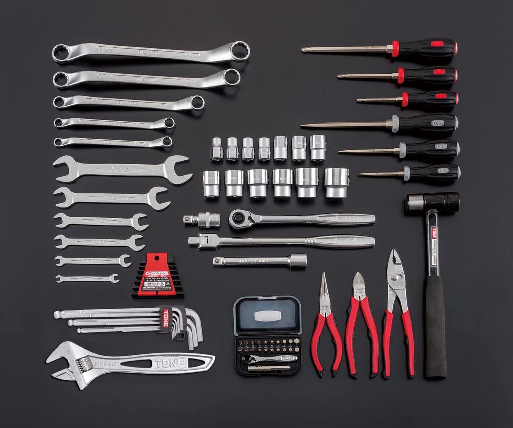 TONE Набор инструментов TSST430 Угол привода Красный Содержимое 72 предмета 12,7 мм (1/2")