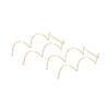 Women Drop/Dangle Fashion Accessories Twisted Long Line Ear Line Ear Studs Jewelry Drop Earrings