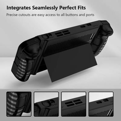 Ультратонкий мягкий чехол из ТПУ для Lenovo Legion Go, чехол-ручка, защитная крышка для игровой консоли с подставкой, для аксессуаров Legion Go