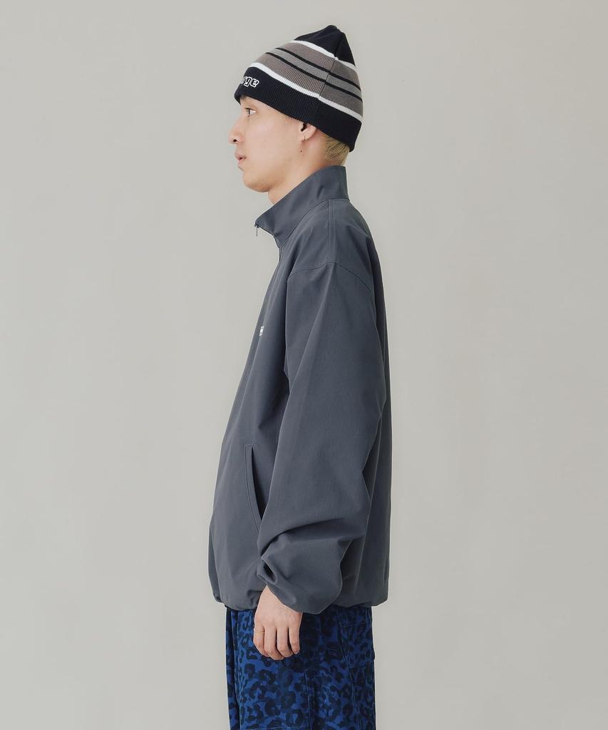 Мужская куртка Ripstop на молнии до середины, серая [очень большая],