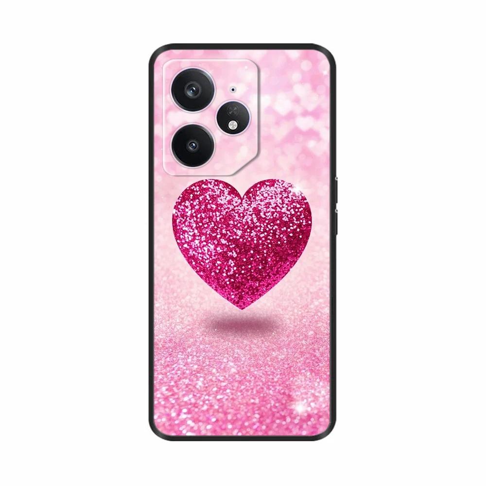 Для Realme Neo 7 Чехол Цветок Птица Мягкий Силикон ТПУ Чехол для Телефона Funda Для Realme Neo7 Чехол Realmi Neo 7 Coque Сумки для Телефона Чехлы