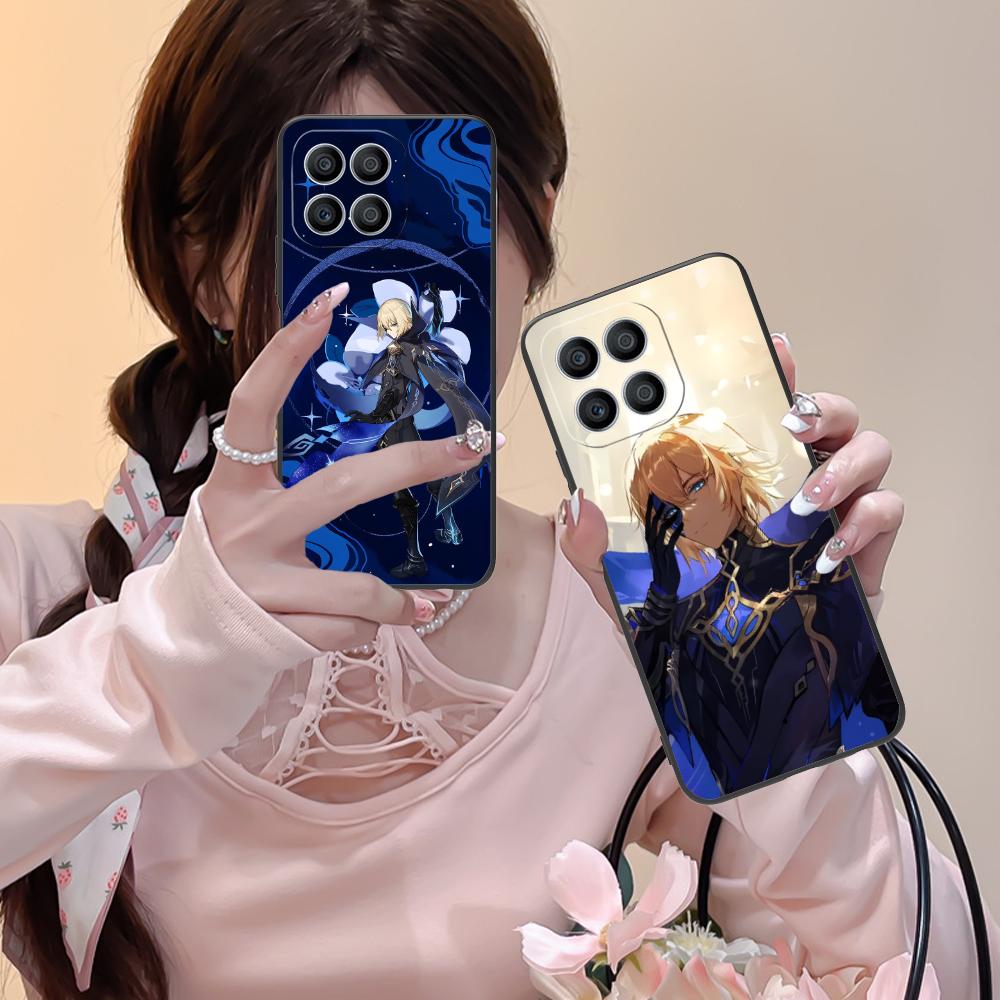Чехол для телефона Genshin Impact Dainsleif для Honor 90 80 70 60 50 30 20 10 9 8 7 Pro S SE Lite 5G, мягкий ТПУ, противоударный