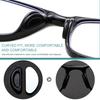Nose Pads D-shaped Soft Silicone Anti-slip Lightweight Hypoallergenic Adhesive Glasses Nose Pads