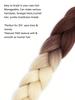 Synthetic Hairpieces 32 Inch Ombre Color Synthetic Hair Braids Pre Stretched  Jumbo Braiding Hair Extensions for Daily DIY Use