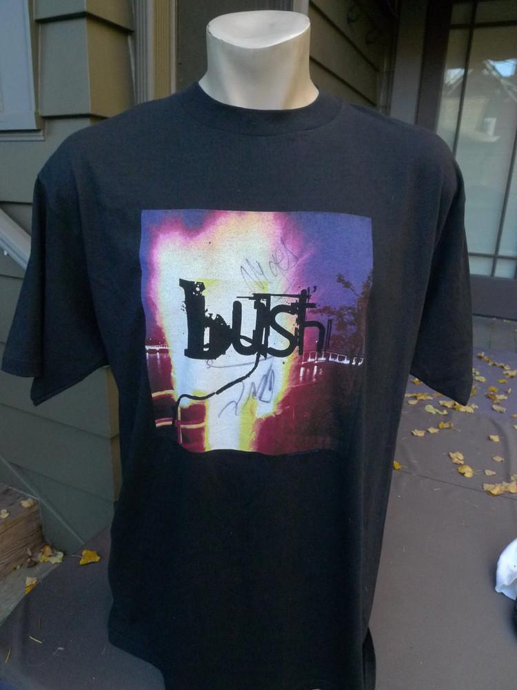 VTG 1997 Bush Band Music Cotton Black S to 5XL Concert Shirt CM482 Unisex T-Shirt