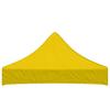 Party Tent Roof 2x2 m Yellow 270 g m²