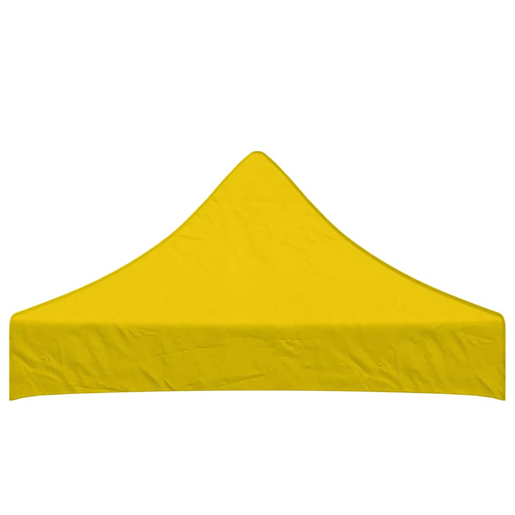 Party Tent Roof 2x2 m Yellow 270 g m²