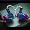 Angelears BEEP AZURE Гибридные IEM Knowles 62462 Сбалансированная PULCP-мембрана Двойной динамический Линейный магнитный Медный Толстый кабель Сменный штекер 3-драйверные
