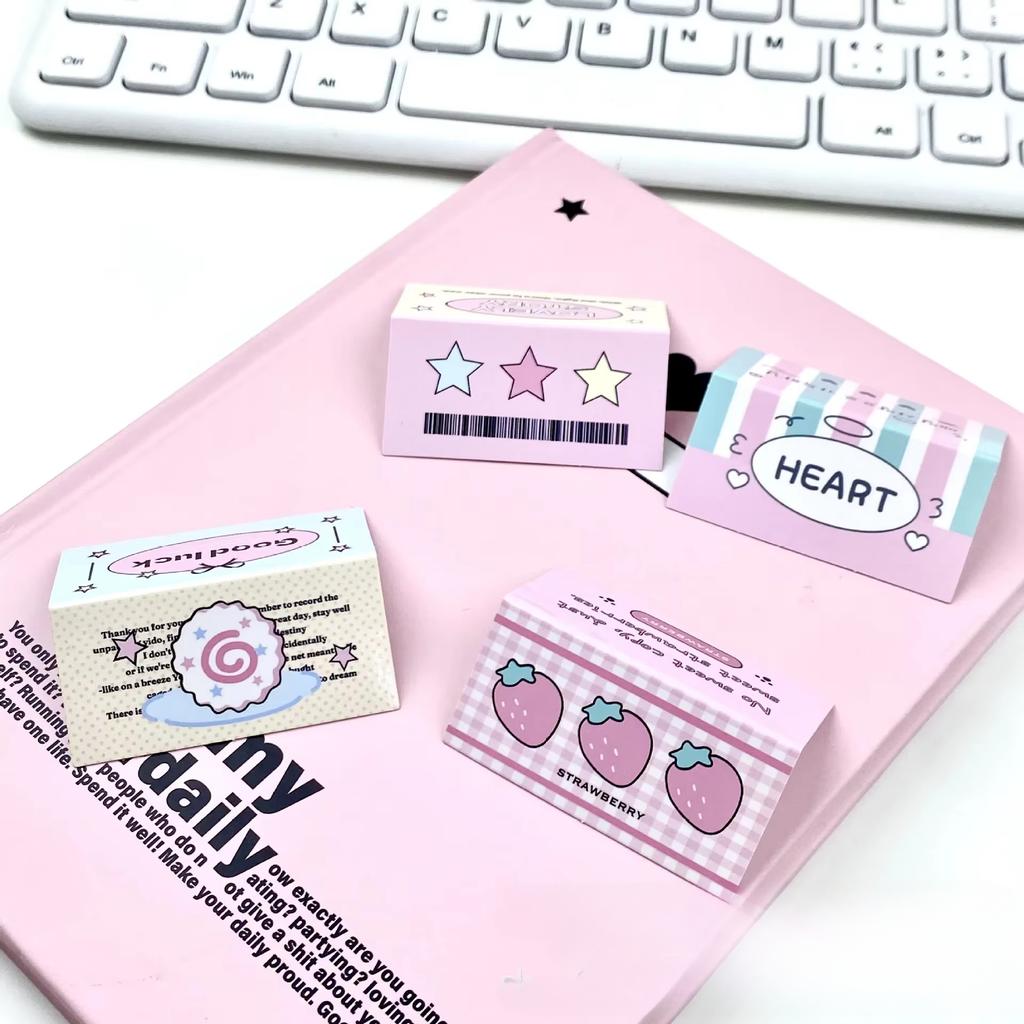 20Pcs Korean Cute Sweetheart Girl Mini Card Head Kpop Photo Card Jewelry Packing DIY Decoration Cardboard Lovely Card Packaging