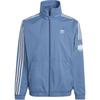 adidas Оригинальная Минималистичная Классическая Спортивная Ретро Полосатая Куртка Унисекс Темно-Синяя JM2715