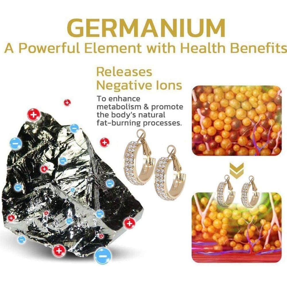 2 пары сплава лимфвитити магнитотерапия серьги пирсинг лимфатические германиевые серьги женские