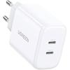 Зарядное устройство USB C - UGREEN - 40 Вт - 2 порта - Быстрая зарядка - Совместимо с iPhone/iPad